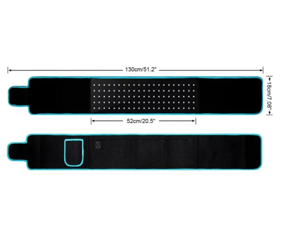 Red Light Waist Massager Belt_4